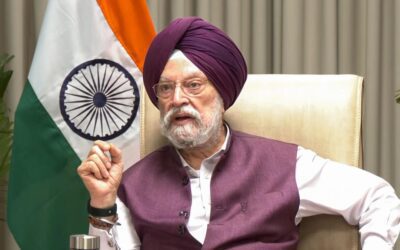 सस्ता कच्चा तेल भारतीय रिफाइनर तक पहुंचने के बाद ही पेट्रोल, डीजल की कीमतें घटेंगी: हरदीप पुरी